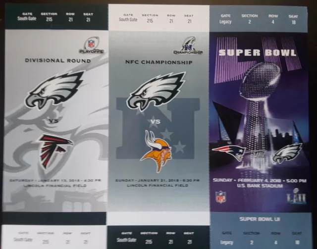 Super Bowl LVII 57 COMMEMORATIVE Ticket 2023 REPLICA STUB -- Buy 1 Get 1  FREE!