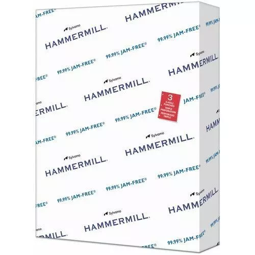 Hammermill Copy Plus 8.5x11 3-Hole Punched Inkjet Copy & Multipurpose Paper - HA