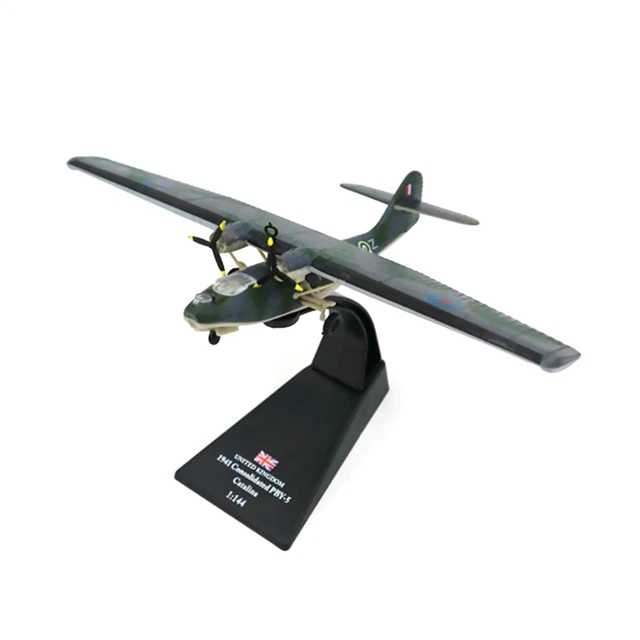 1/144 WW2 UK RAF Classic PBY 5 Catalina Aircraft Fighter Plane Military ...