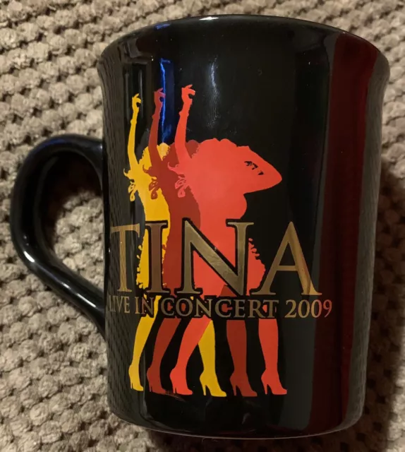 Tina Turner Live In concert 2009 Merch Mug. Never Used.  P&P Included