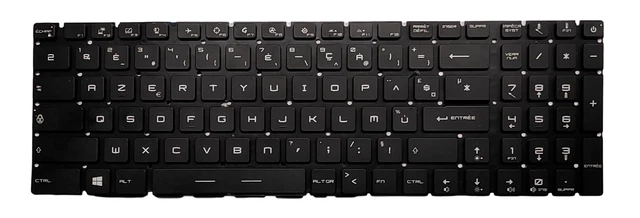 MSI VECTOR GS76 Stealth 11UE GP76 Leopard 11UE MS-17K3 Keyboard FR Per MSI VECTOR GS76 Stealth 11UE GP76 Leopard 11UE MS-17K3 Keyboard FR Per