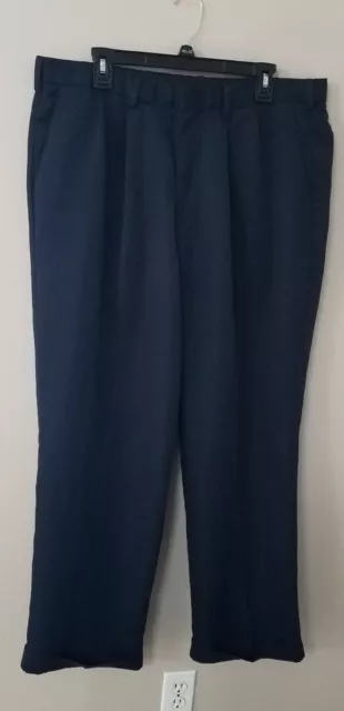 Pantalones de golf para hombre talla 38x32 de Dockers azul marino
