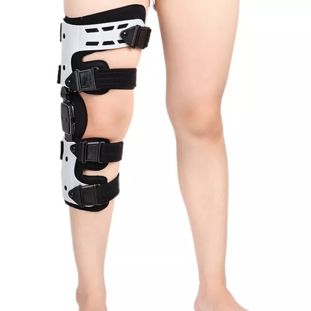 2X(Oa Genou Brace pour Arthritis Ligament Medial Hinged Knee Support Osteoa6047