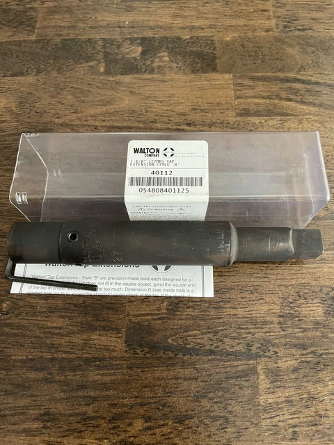 Walton 1-1/8” Tap Extension Style B