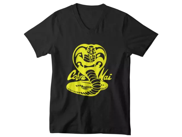 COBRA KAI 80’s Karate Kid RETRO T shirt Mens Tee's men unisex Cotton Casual