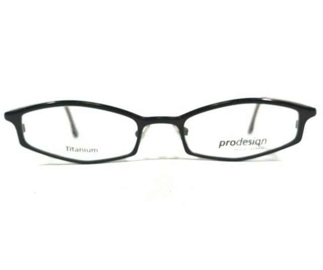 PRODESIGN EYEGLASSES FRAMES Zenith 7307 Black Rectangle
