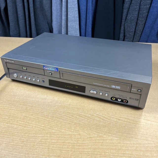 SAMSUNG DVDV3500 DVD VHS VCR Combo Player VHS Recorder Tested Working