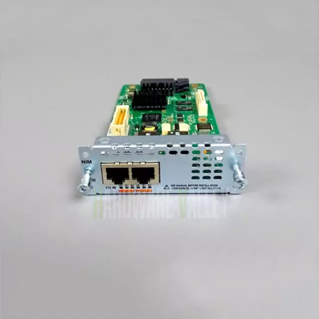 CISCO NIM-2BRI-NT/TE 2-port Network Interface Module - BRI (NT and TE)