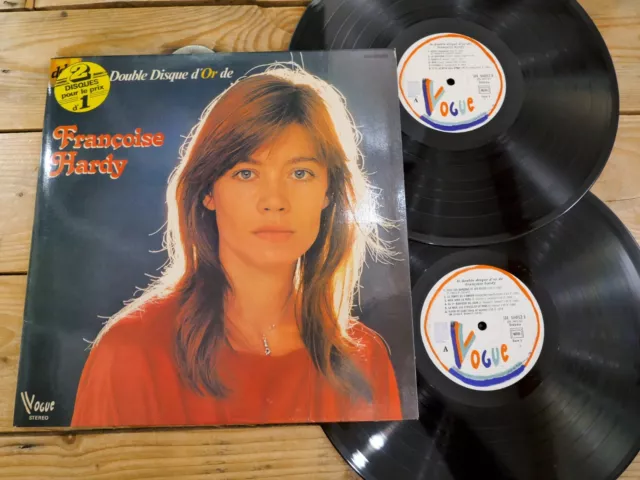 Francoise Hardy Le Double Disque D'or 2 Lp 33T Vinyle Ex Cover Ex Original 1977