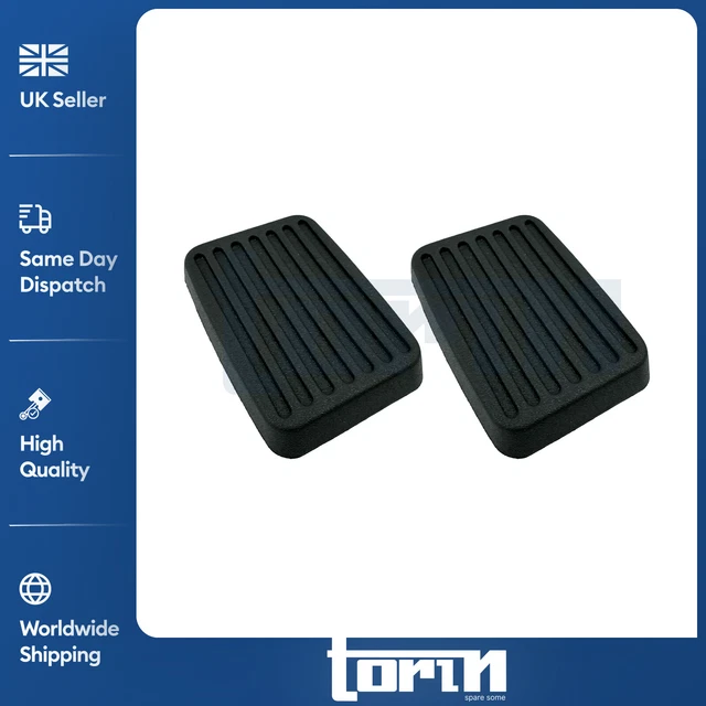 Pair Of Brake & Clutch Pedal Pads – Perfect Fit For Peugeot 306, 405, 406, 407, 508, 5008 & More – OEM 213015 4 thumbnail image