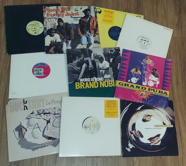 HIPHOP LP Brand Nubian　NICE & SMOOTH Hip Hop Lps Brand Nubian Nice & Smooth Vinyl Records Classic