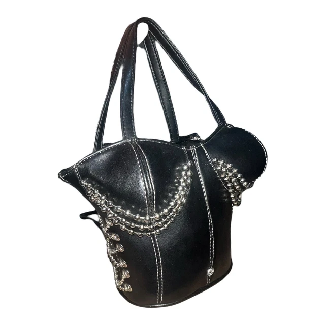 Kleine Kosmetiktasche Mit Schwarzen Streifen – Wasserdicht, Leicht, 25,4 X 10,2 X 15,2 Cm, Ideal Für Reise & Alltag