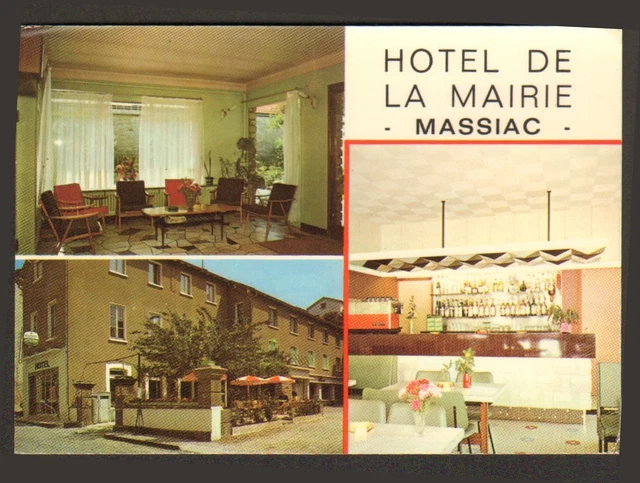 15 Massiac Carte Postale Hotel De La Mairie 1972