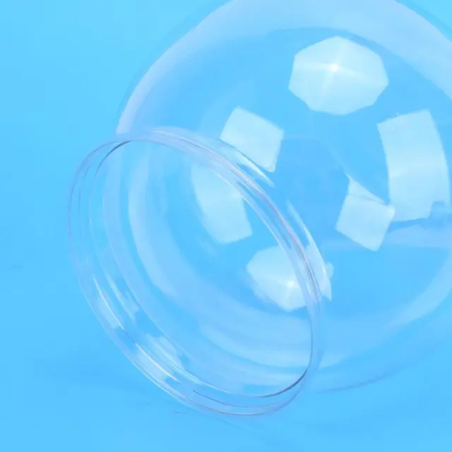 Transparent Plastic Mini Fish Tank - Impact Resistant 1-Gallon Bowl