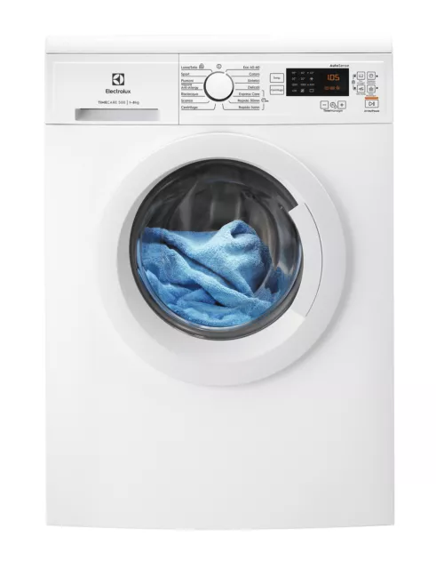 Electrolux EW2F5820WG lavatrice Caricamento frontale 8 kg 1151 Giri/min B Bianco