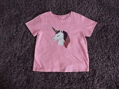Next Unicorn Sequin Flip T-Shirt Age 9 Years ### In Very Good Condition ### !!!