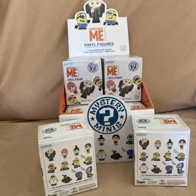 funko mystery mini despicable me vinyl figures (one Random ) New And Sealed