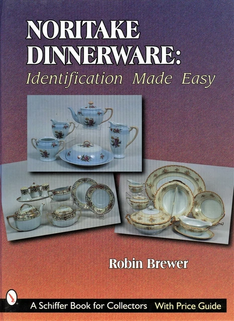NORITAKE CHINA DINNERWARE Pattern ID Book Nippon Up 66.55