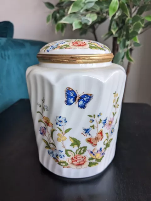 aynsley cottage garden jar