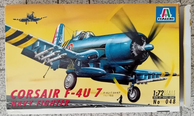 Maquette avion Italeri CORSAIR F-4U 7    1995  Eche 1/72 Neuf