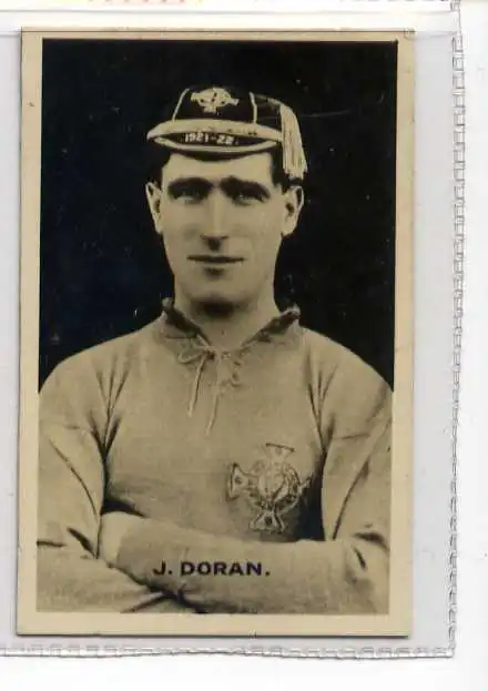 (Jw859-100) Thomson, Footballers Signed,J.Doran ,1923#
