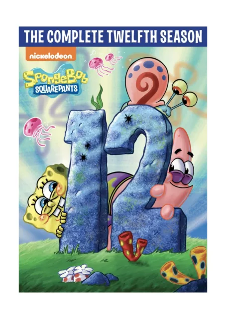 SpongeBob SquarePants: 12th Season American Animated Comedy TV Series DVD 3 Disk