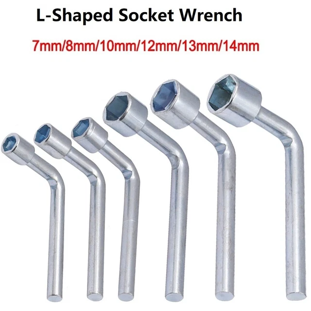 Llave de enchufe accesorios en forma de L llave hexagonal alta calidad Mu