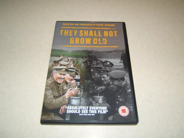 They Shall Not Grow Old : Peter Jackson     Region 2 Dvd