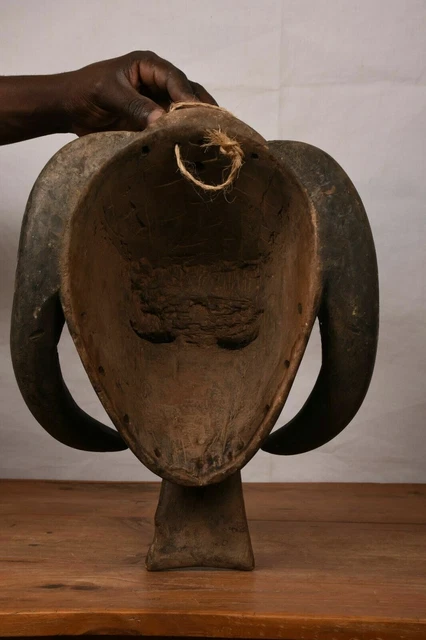 African tribal art, fantastic Luba Helmet from DRC,region du Shaba. 4
