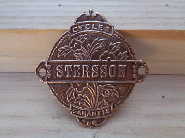 Plaque Emaillee Velo À VENDRE! - FR