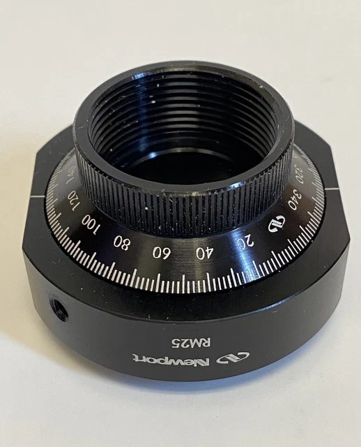 NEWPORT OPTIC ROTATION Mount MODEL RM25 2° Graduations, OpticsCage 65