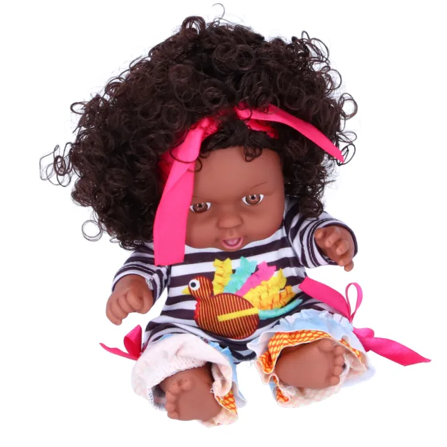 Bambola bambino 25 cm bambina seduta giocattolo bambola vinile morbido giocattolo