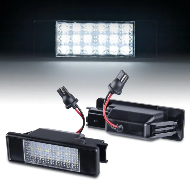 2x Led Kennzeichenbeleuchtung für Peugeot 106 207 208 301 306 307