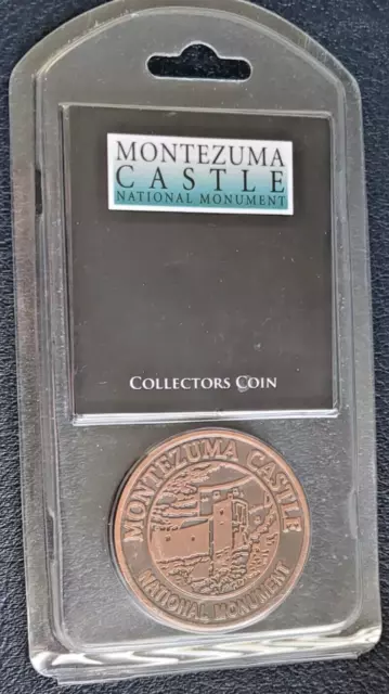 Montezuma Castle National Monument Arizona National Park Collectors Coin = Token