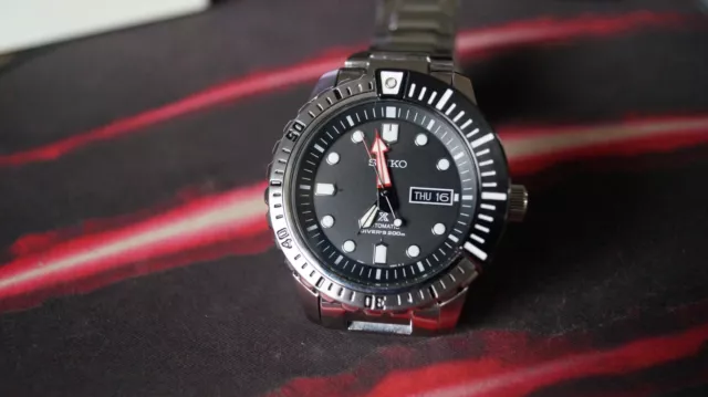 SEIKO PROSPEX AIR Diver Automatic Watch SRP587K1 Mohawk date day black case 45mm 338.30 PicClick