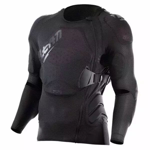 Leatt Adults 3DF Airfit Lite V17 Motocross Enduro Body Armour Protector - Black