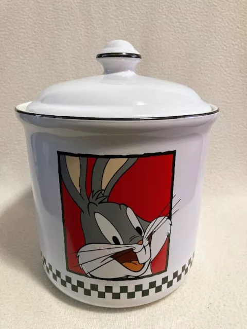 Vtg 1993 Warner Bros Bugs Bunny Cookie Jar New In Box!