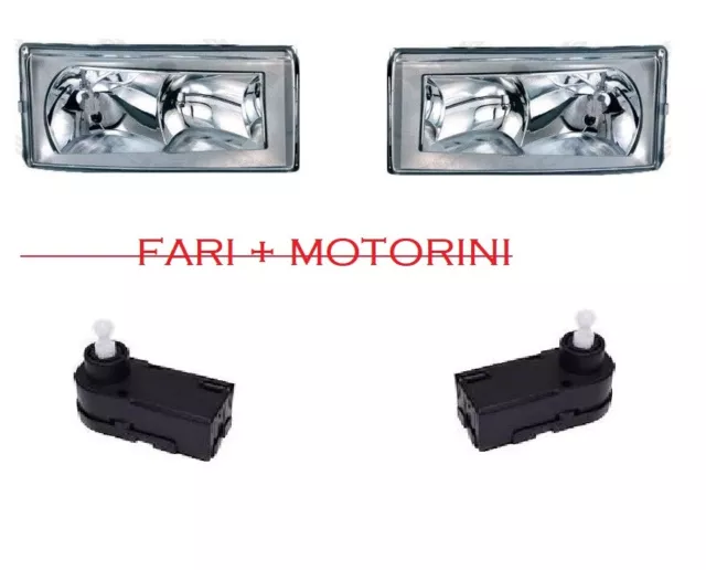 2 X Feux Phare Projecteur Avant Gauche Pour Iveco Daily 2000>2006 Paire