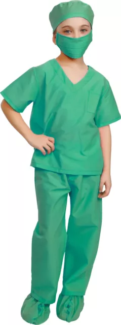 Dress Up America Children Doctor Scrubs Toddler Costume Kids Doctor Scrub’s