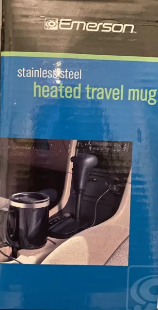 Emerson stainless steel heated travel mug 3
