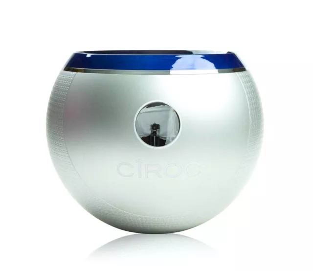 Ciroc Vodka, LED Eiswürfelkühler Flaschenkühler Rund Silber "Le Bubble"