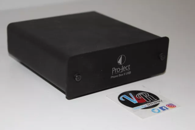 Préamplificateur Phono Pro-Ject Phono Box II USB 3