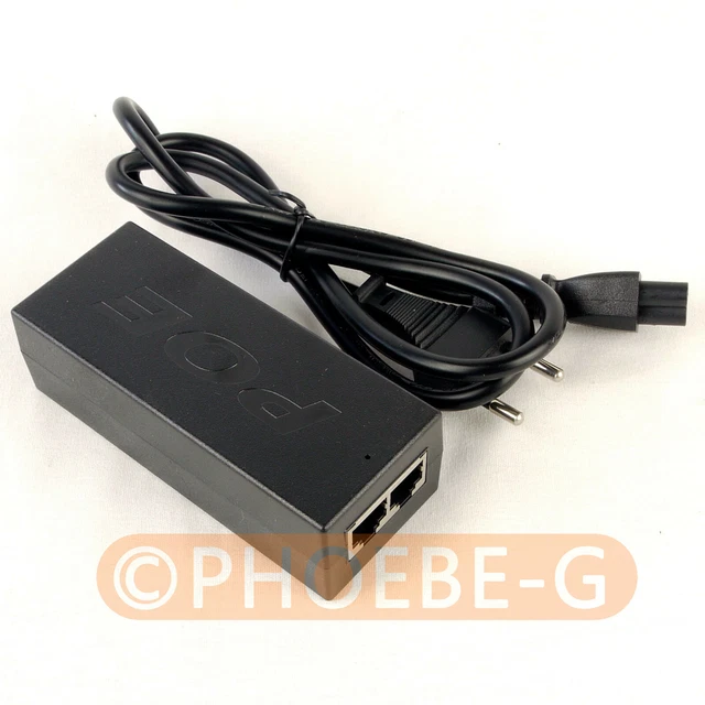 GIGABIT POE INJECTOR 802.3at PoE+ Adapter Power Over Ethernet unifi AP ...