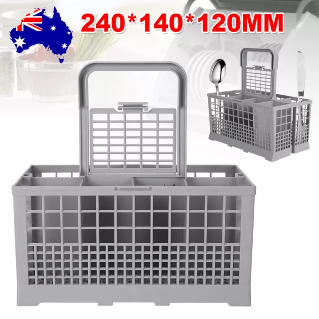 Dishwasher Cutlery Basket Storage Organiser Cage Compartments Ser For Many Brand