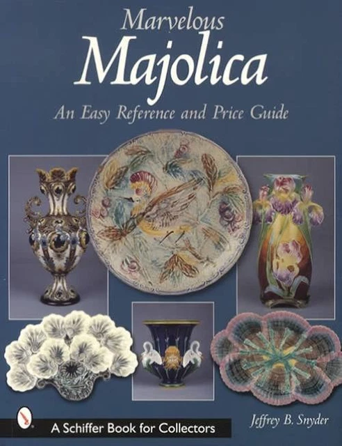 Vintage Majolica Collector Reference English & European Examples w Color Pics