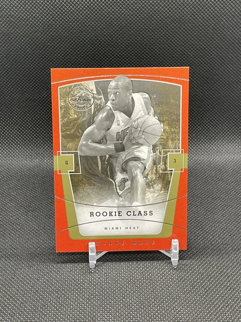 CARTA 2003-04 FLAIR Final Edition Dwyane Wade Rookie Class #D/799 EUR ...