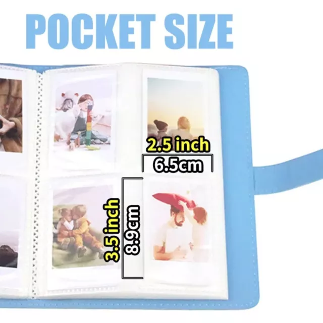 PU Leather Mini Photo Album Picture Case  for Instax Square SQ1/SQ6 Camera 3