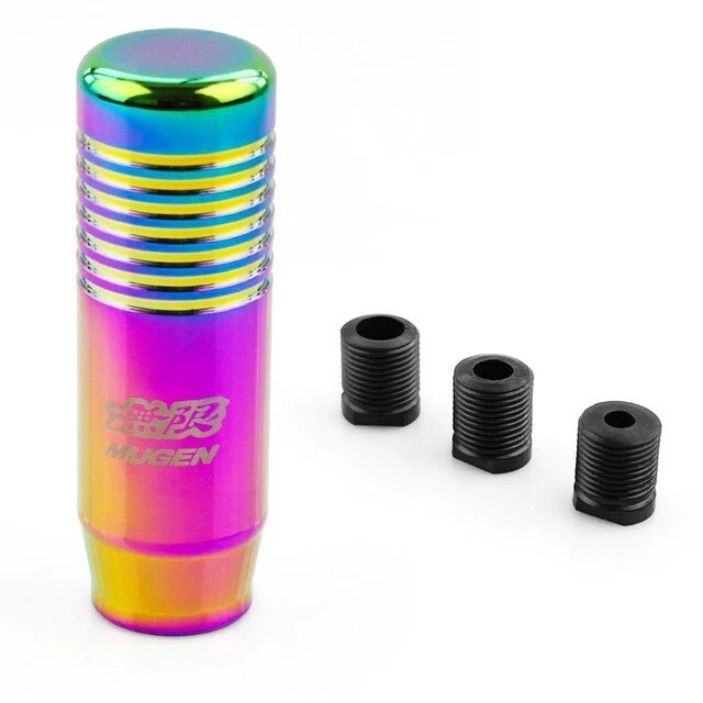 1 x8.5cm Mugen Gear Shift Knob Stick Manual Transmission Gear Head -Multicolor