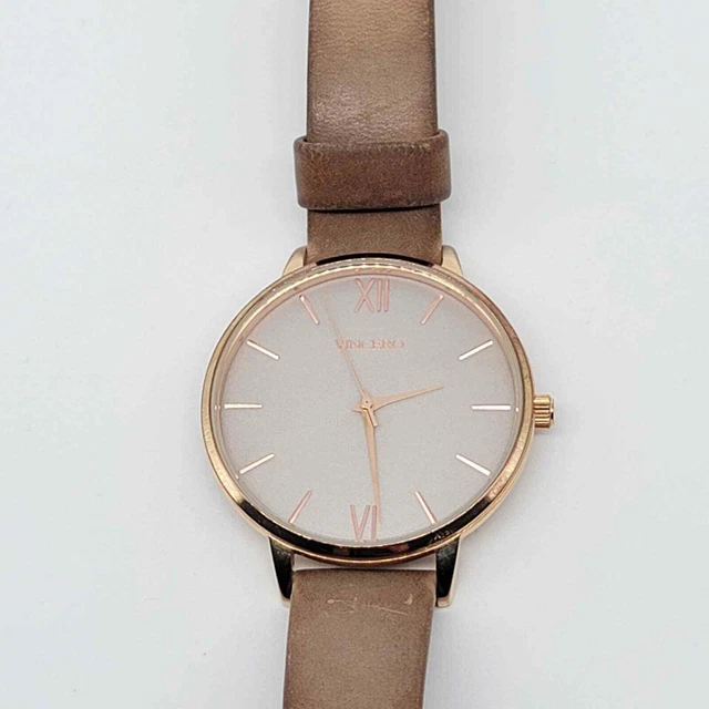 Vincero Eros Womens Watch Rose Gold 38mm Face Running -Pre-Owned READ