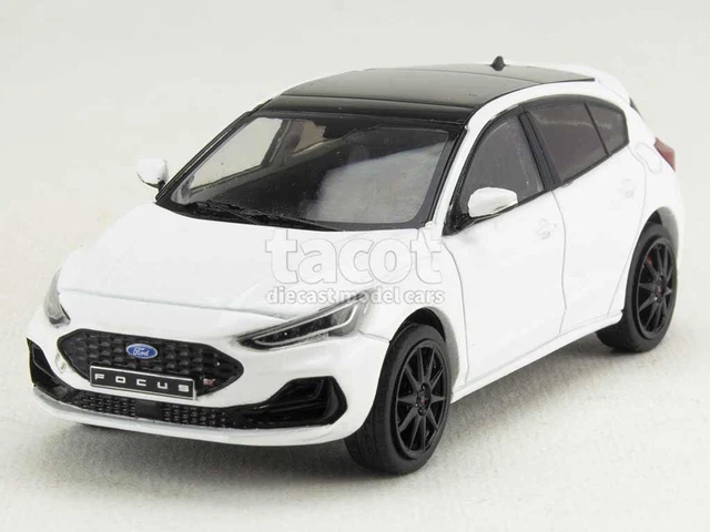 Miniature IXO 1/43 – Ford Focus ST 2022, Couleur Verte, Métal, Neuve